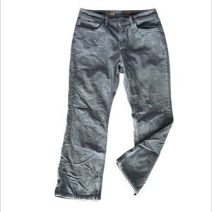 PILCRO anthropologie corduroy boot cut crop pants size 29